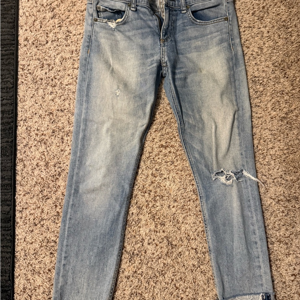 rag & bone Women’s Light Blue Skinny Jeans